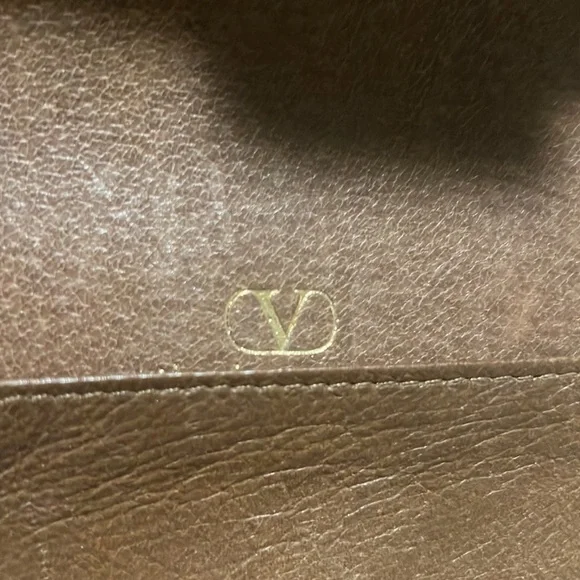 Valentino Garavani Vintage PROJECT Brown Leather Crossbody Bag - Picture 6 of 17